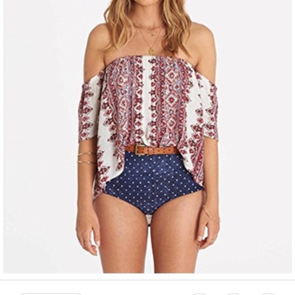 Billabong Off The Shoulder Top